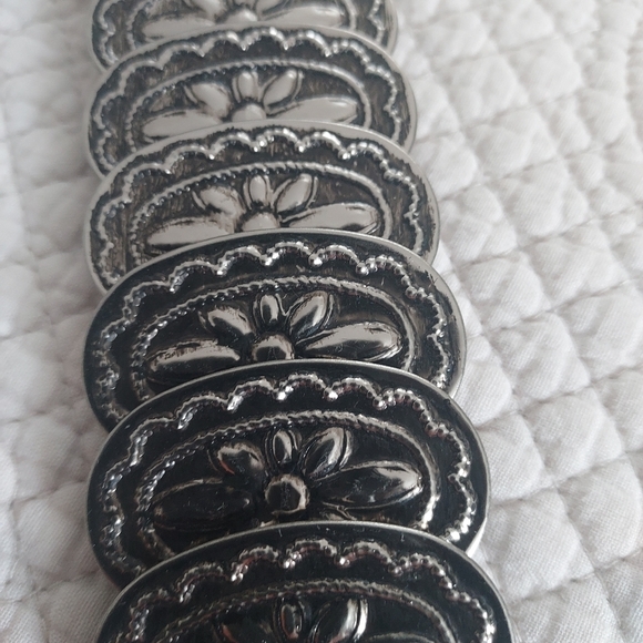 Silver Concho Belt - Picture 5 of 6